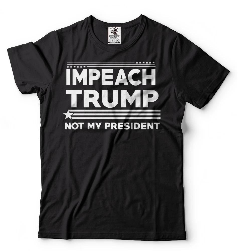 Impeach Trump Anti Trump T T-shirt Political Resist Democrat Not My President L
