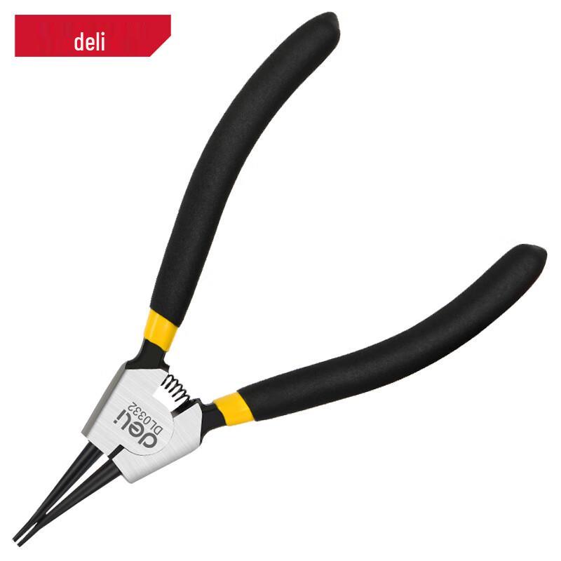 Deli DL0332 5-inch Straight External Circlip Plier