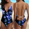 Hot Selling and Popular Women's Fashionable Butterfly Printed Camisole with Backless Swimsuit