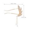 Didiseaon Pearl U-Shaped Hairpin Tassel Design Japanese Style Hair Accessory for Wedding and Anniversary