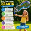 Bubble Wands (4-pack) - SHOP-STORY - Giant Baguettes 45 Cm - Extra-Large Fan Tip - Assorted Colors - 3+ Years