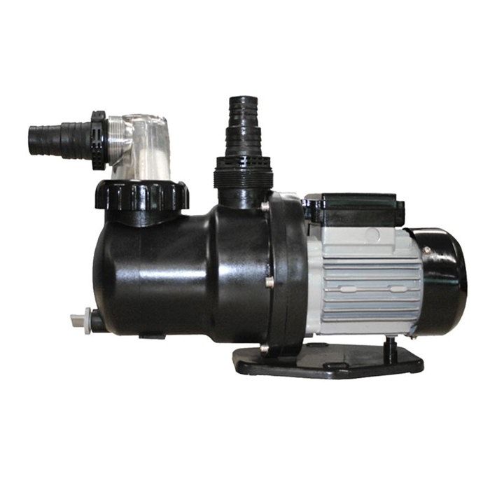 Pompe de filtration GRE 0,75 CV pour piscine - 9,5 m3/h - avec pré-filtre