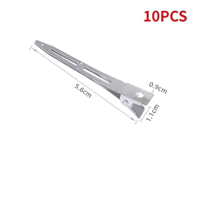 

10 шт. профессиональных женских салонных фиксированных шпилек для волос, заколок для волос, металлических заколок для волос, пушистых зажимов для корней волос, инструментов для самостоятельной укладки