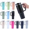 40OZ Car Cup North-American New Stainless Steel Large Capacity Thermal Insulation Portable Ice With Handle