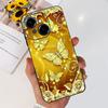 Flower Butterfly Women Fashion Back Cover For Tecno Spark GO 1 Spark GO 2025  Phone Funda Black Matte Soft TPU Silicone