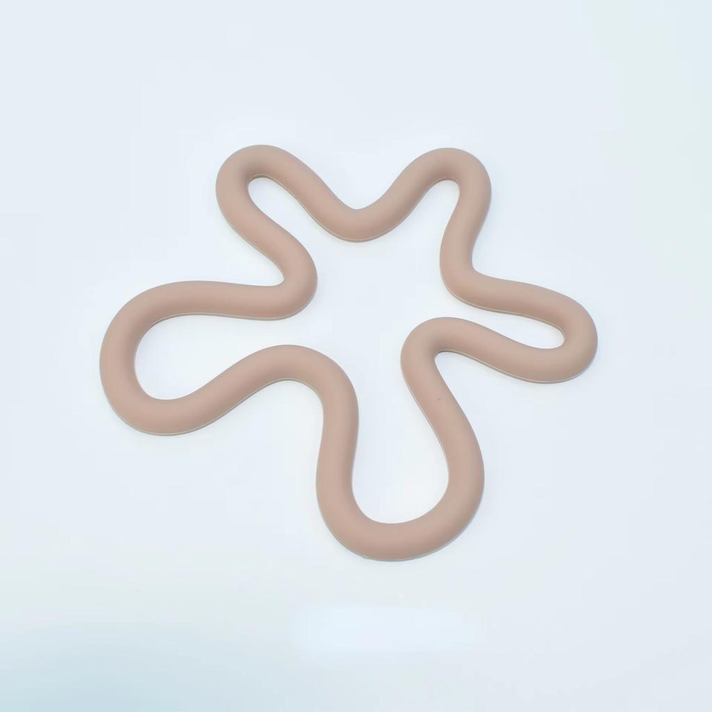 Geometrical Silicone Insulated Meal Mat Irregular Mat For Table Heat Resistant Coffee Cup Coaster Non-Slip Drink Coaster