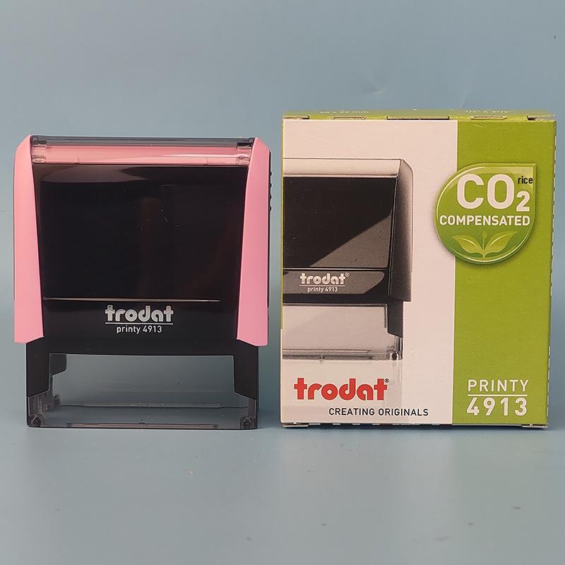 Zhuoda 4913 Selbstfärbender Stempelbecher - Vorgefärbt, Ungraviert