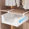 Hanging Pullout Drawer Basket Slide In Organizer Under Cabinet Storage