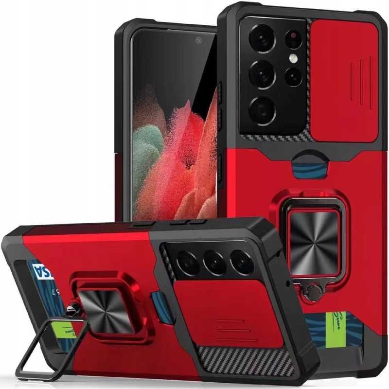 Sc Task Galaxy S21 Ultra Czerwony