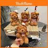 Plush Bear Keychain With Scented Pp Cotton For Birthday Gift And Collectors