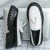 New Brand Wedding Dress Tassels Leather Elevator Shoes For Men Alligator Pattern Loafers Prom Homecoming Party Footwear