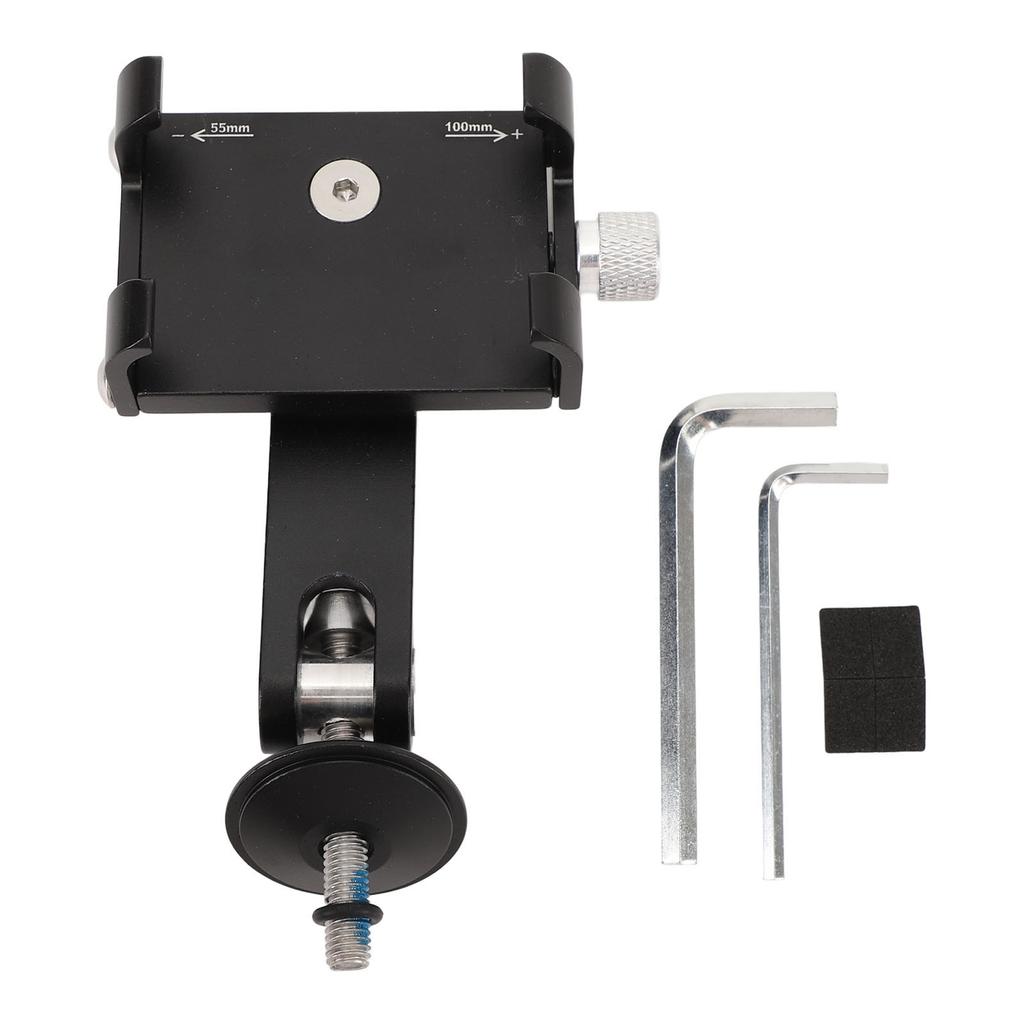 Aluminiowy Uchwyt na Telefon Rowerowy Uchwyt na Telefon do Mostka Rowerowego Pasuje do Roweru Szosowego i Górskiego