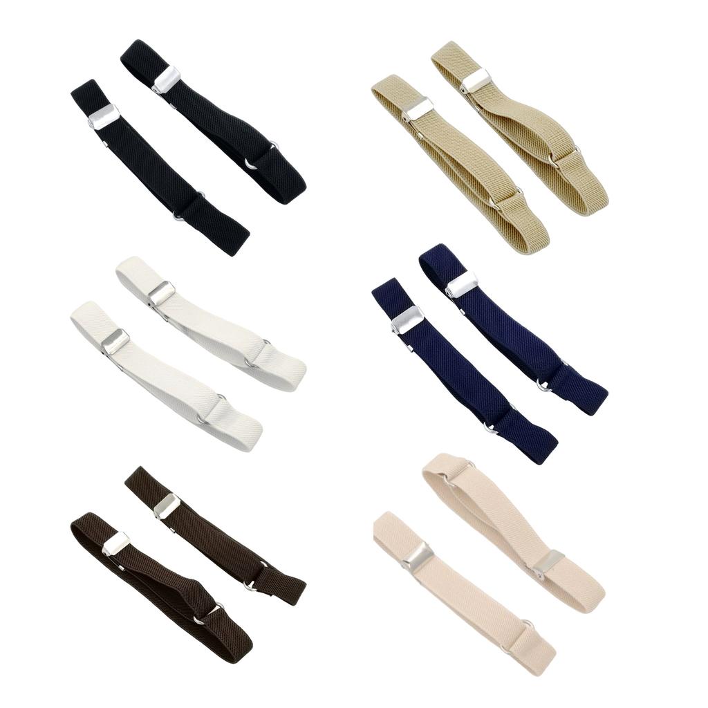 Shirt Armbands Stretch Garters Elastic Gripping Shirt Sleeve Garters for Men Idol Suit Sleeve Stay for Bar Staff