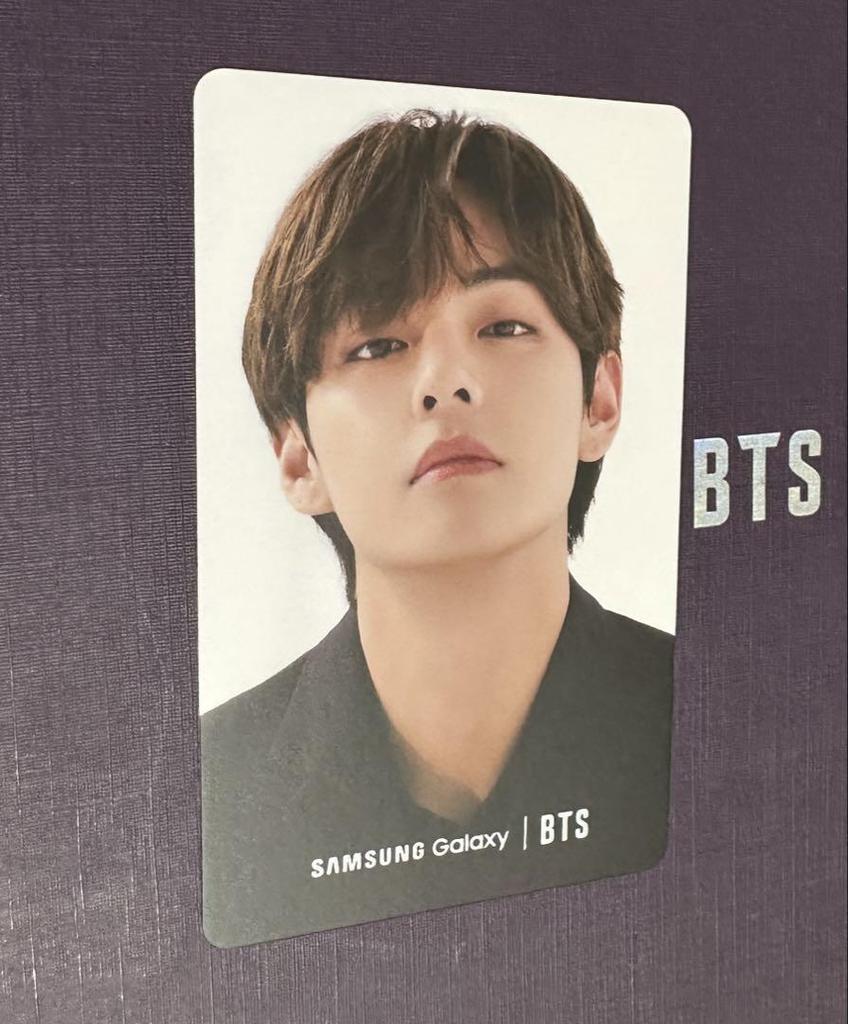 [USED] BTS Taehyung V Trading Card Official GALAXY Latin America Limited