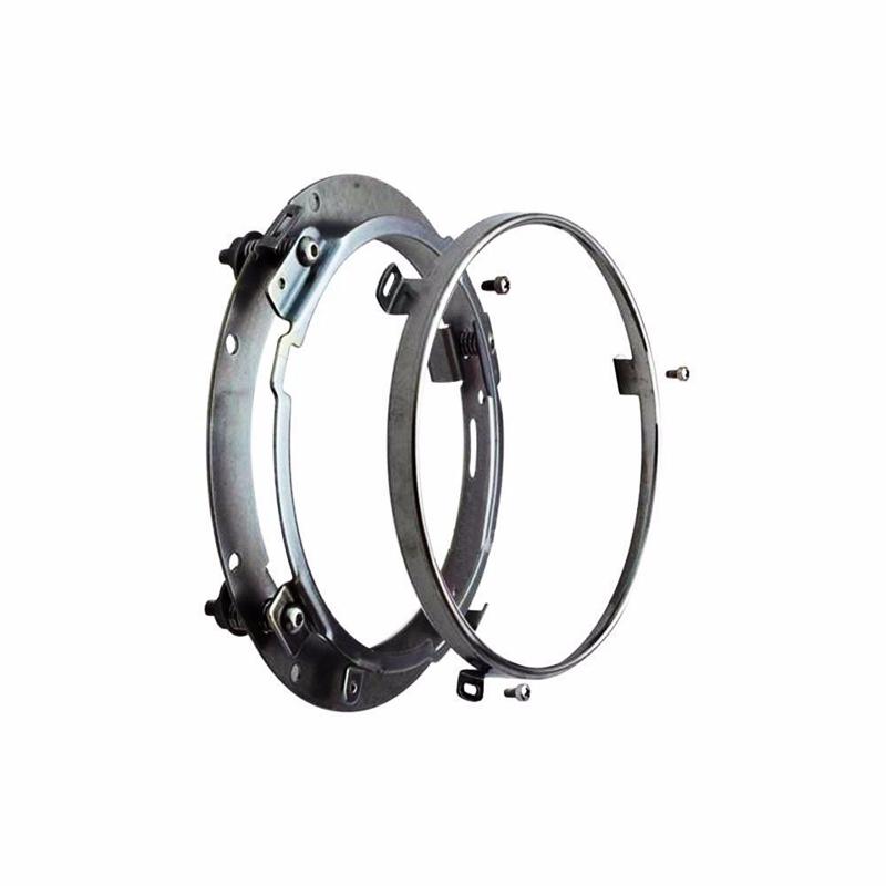 7 Zoll Runder LED-Scheinwerfer Montagehalterung Ring für Auto Jeep Wrangler JK Suzuki Samurai für Harley Motorrad 7" Halterung