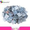 260 Stück 1 cm Transparente Eisjade Mosaik Glasperlen für DIY Kerzenhalter Basteln