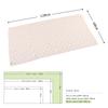 Kosugizen Imabari Brand Towel Bath Towel Petit Dot Beige 60 x 120 cm Polka Dot Pattern Thin Type 1 Towel HK-722BE