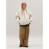 Saendeusaundeu Suiting Fabric Banding Pants Yellowish Brown