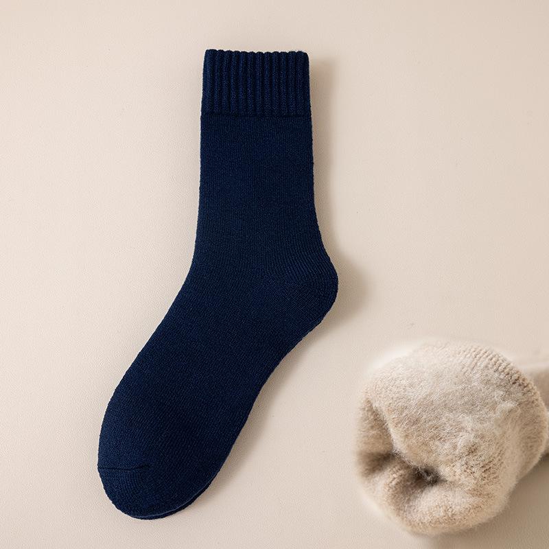 Woolen Socks for Men and Women In Winter, Thickened and Fleece for Warmth