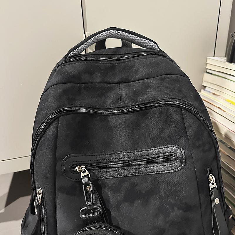 Junior High School Schoolbag Men's Large Capacity Backpack Women's Travel Backpack