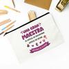 Spanish Printed Makeup Bag Female Travel Neceser Cosmetic Pouch Travel Toiletry Organizer School Pencil Bags Gifts for Teacher