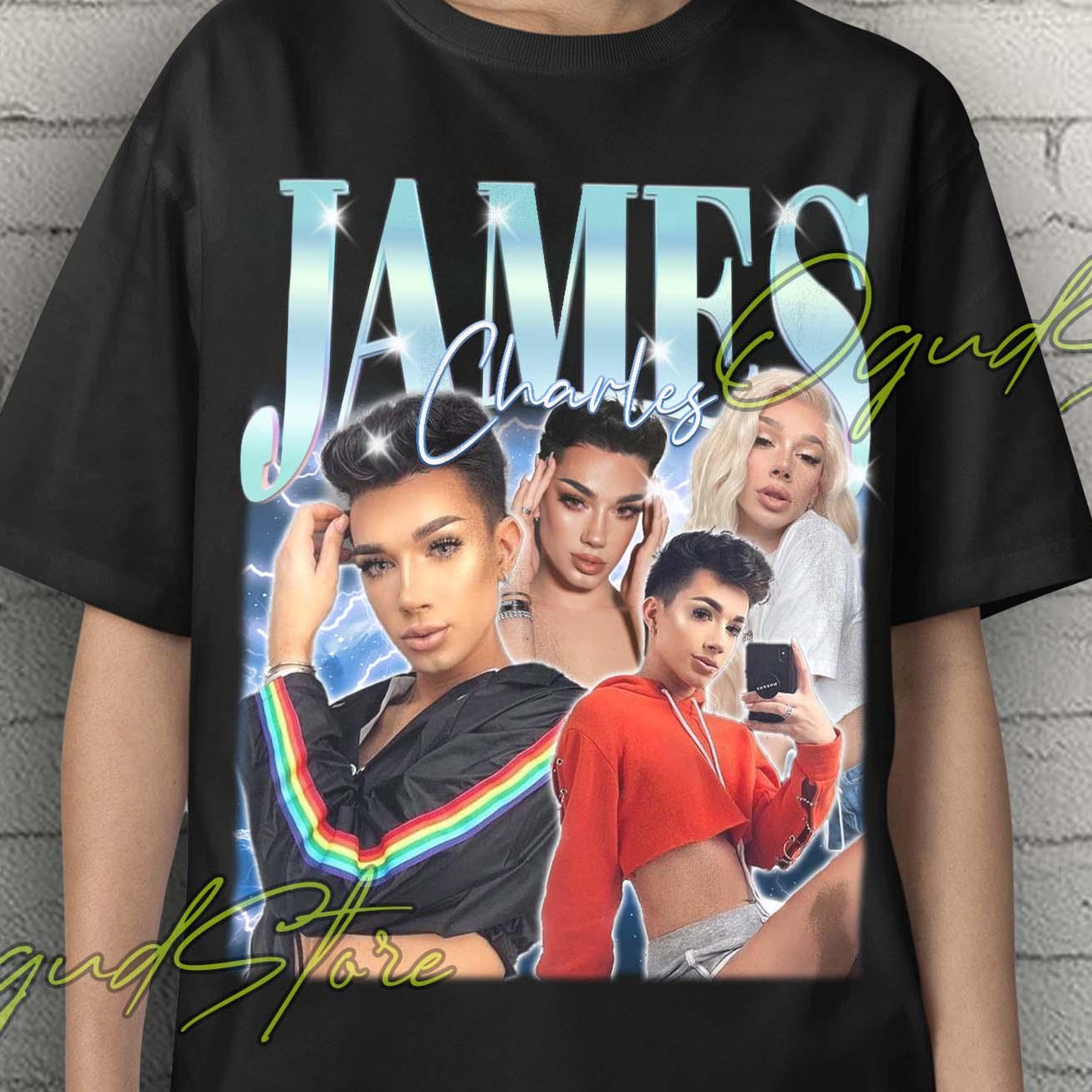 James Charles Meme Shirt: Funny TV Show Tee, James Charles Clothing L