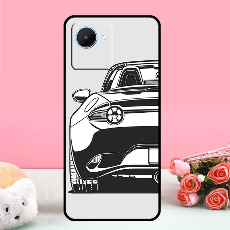 JDM Car For Realme 15 Pro GT7 10 11 12 13 14 Pro Plus C67 C65 C63 C61 C55 C53 C51 C35 C71 C75 Case