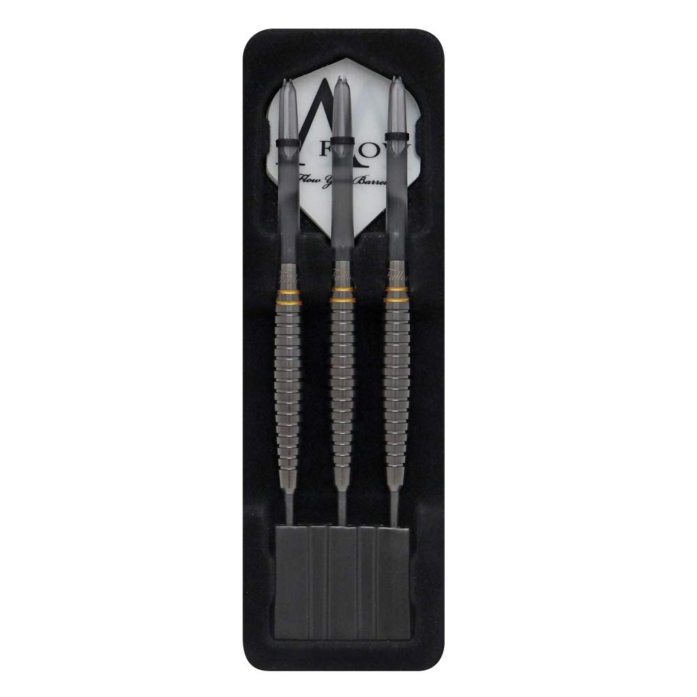 DYNASTY A FLOW BLACK LINE Fallon3 Fallon 3 DLC STEEL Fallon Sherlock hráč model šipky barel sada šipek