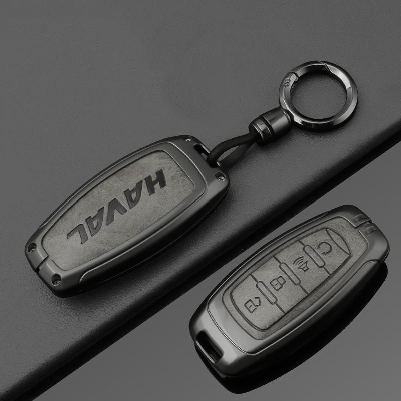 Zinc Alloy Car Key Case Protector Cover for Great Wall Haval Jolion 2022 H6 H7 H4 H9 F5 F7 F7X F7H H2S GMW Dargo Accessories