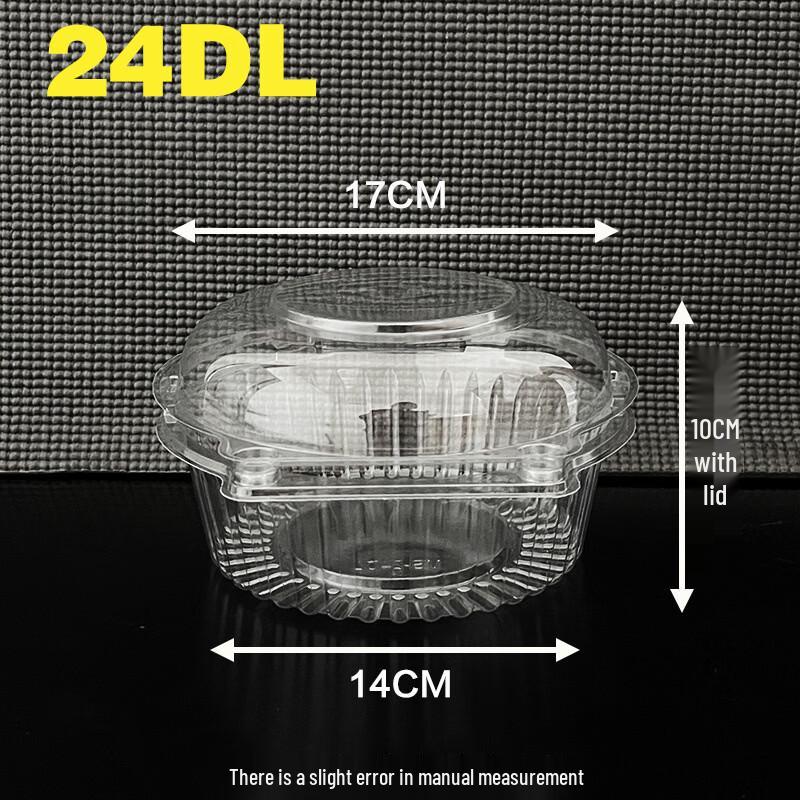 Lantuan Disposable Transparent Food Containers
