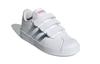 adidas VL Court 2.0 J 'White Vision Metallic' GW2341