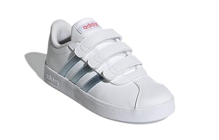 adidas VL Court 2.0 J 'White Vision Metallic' GW2341
