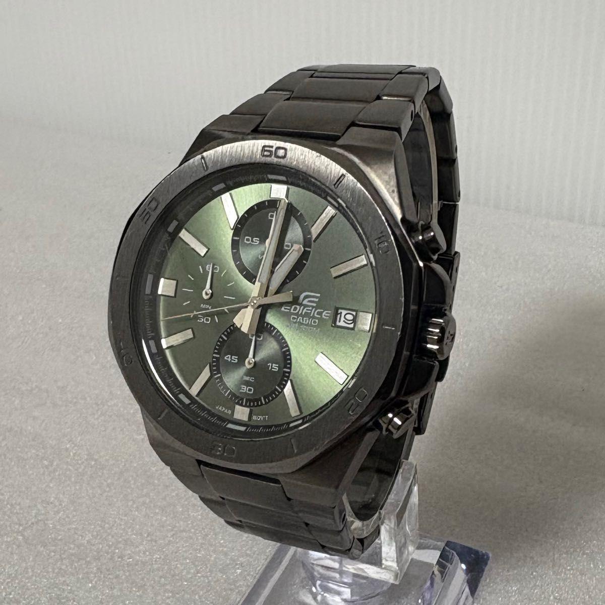 CASIO EDIFICE EFV-640DC Зеленый циферблат Зеленый хронограф