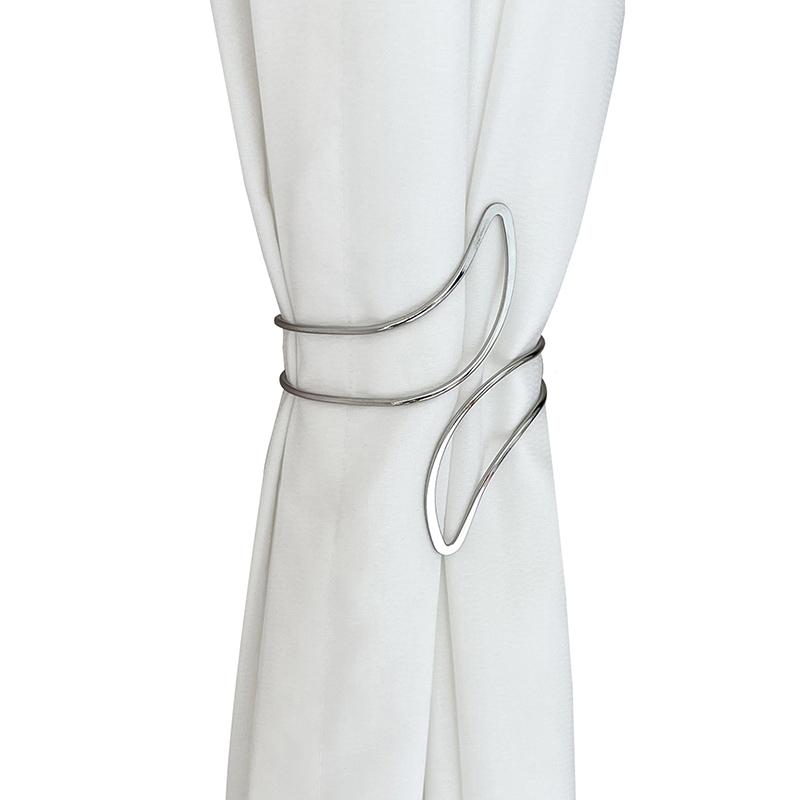 1/2 BUC Clipuri Fixare Perdea Legături Perdea Elegante Stil High-End Decor Acasă Catarame Perdea Exquisite Auriu/Argintiu Artistic