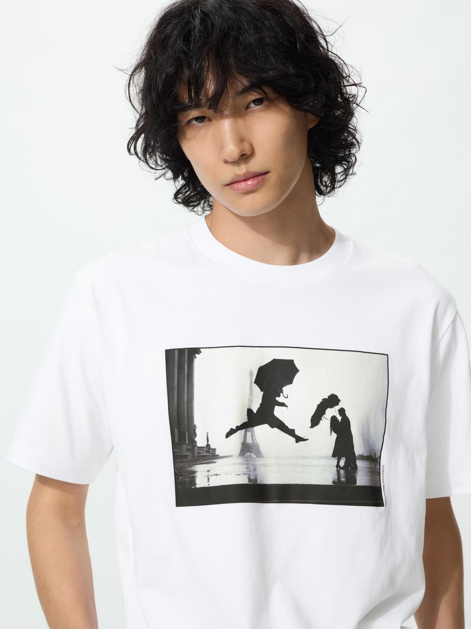 

Uniqlo Япония Эллиот Эрвитт Ut 00 WHITE/XS