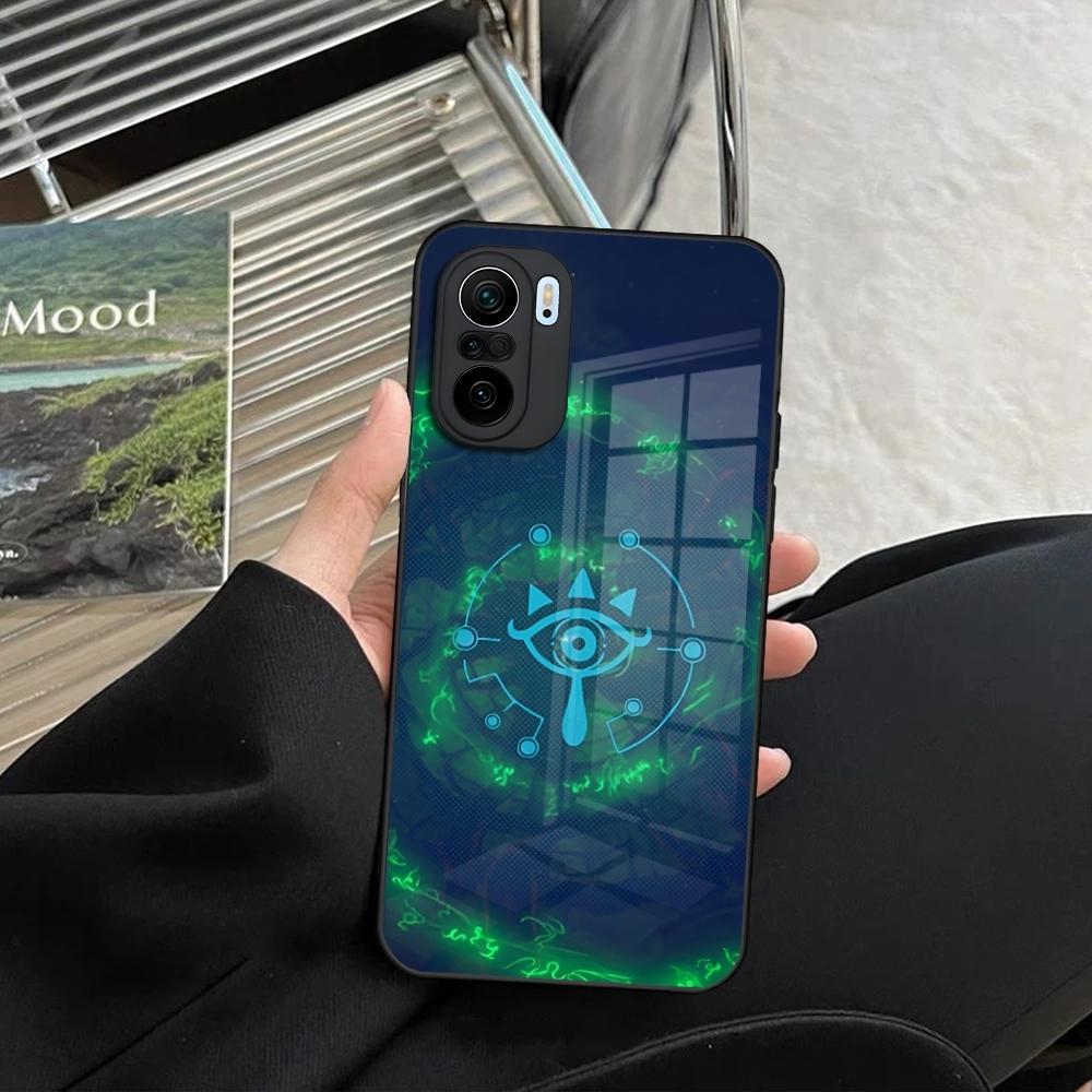 Cartoon Anime Game Z-Zelda Phone Case for Xiaomi 14 13 12 11 13t 12t 11t POCO M6 M5 X6 X5 F6 F5 Ultra Pro Lite 5G toughened glas