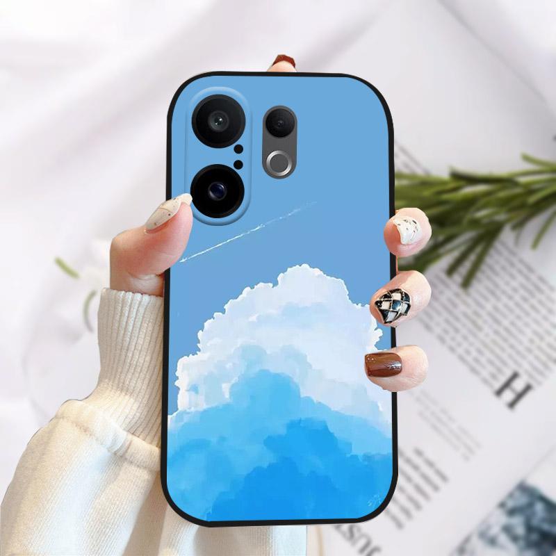 Case For Vivo X200 FE Phone Cover Stylish Painting Soft TPU Silicone Case For VIVO S30 Pro Mini Shockproof Bumper Funda X200FE