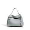 Soft leather texture bag women's 2026 early spring versatile mother bag solid color large capacity shoulder messenger handbag elements