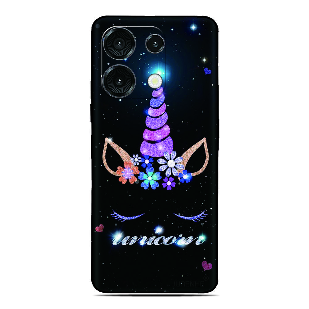 Rainbow Unicorn Phone Case For Blackview Wave 9C 8C 6C Shark 9 Color 8 A100 A96 A95 A90 A85 A80 A70 A55 A53 A52 A200 Pro Cover