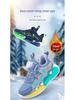 Girls' Cotton Winter Sports Shoes with Velvet Lining | 2025 Style | Medium & Large Sizes | Rotary Buckle | Warm Running Dad Sneakers