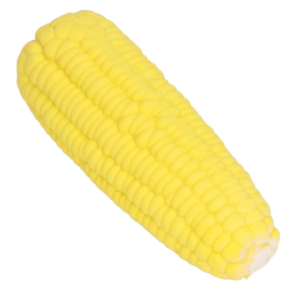 5Pcs Latex Squeaky Dog Toy Corn Shape Corn Shaped Dog Toy Puppy Teething Toy Pet Self Entertainment