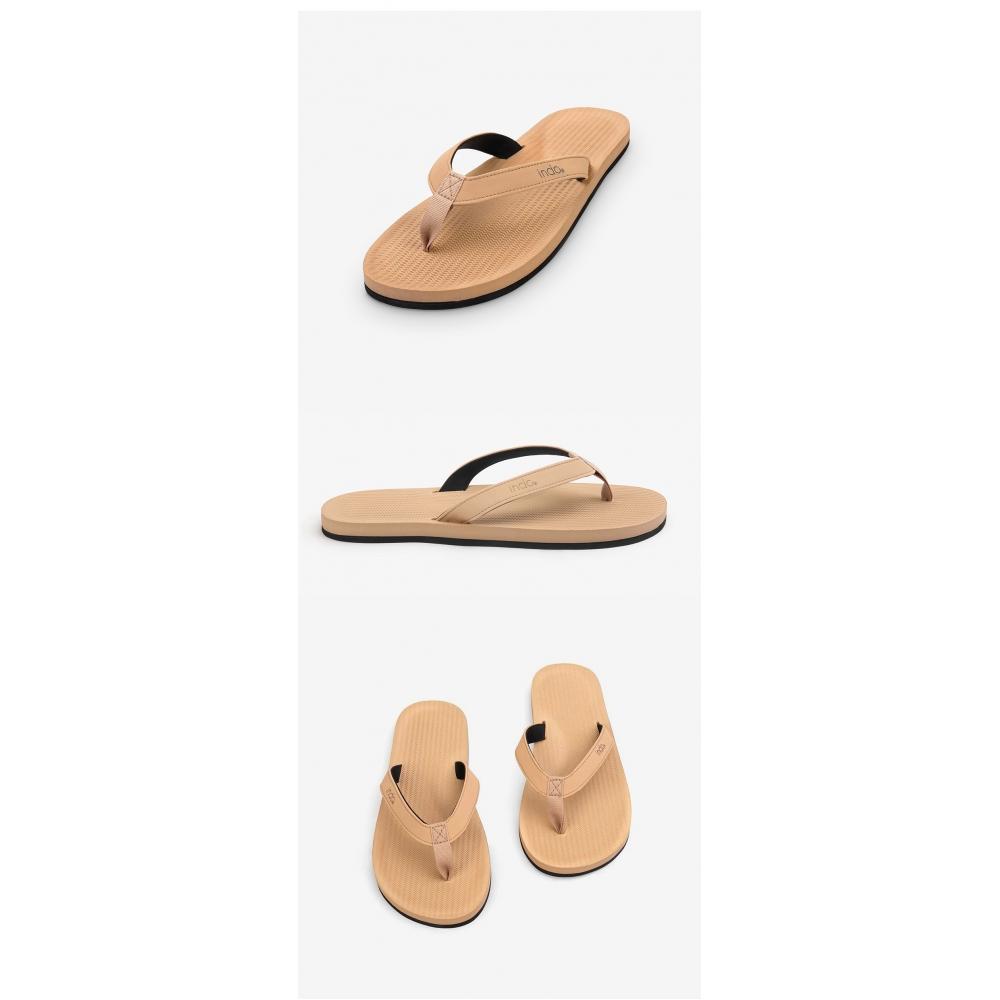 Indosol Official Import Authentic Essential Flip Flop   Soil Light