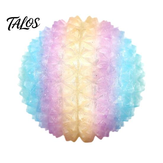 Sensory Spiky Ball 3D Printed Toy, Stress Relief Mini Textured Ball, Desk Reliever Massage Decompression Toy for Home Office School Anxiety