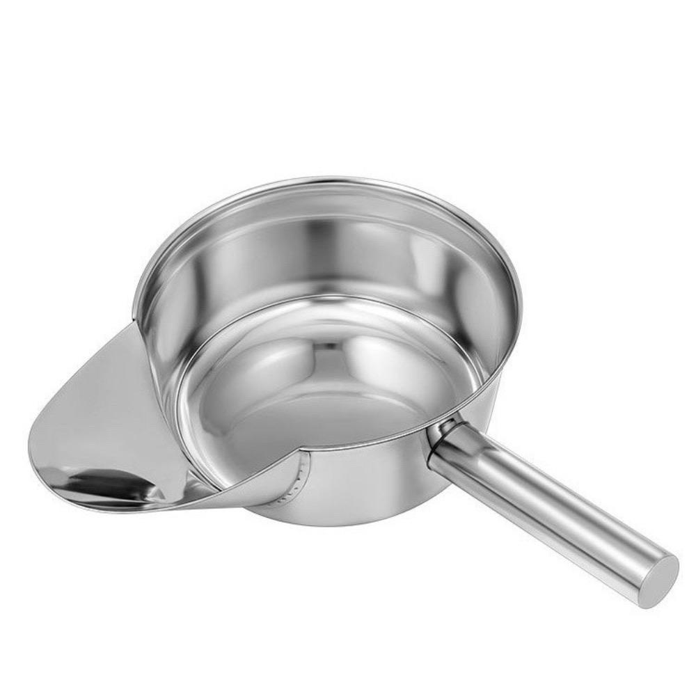 Nerezová naběračka na balení Zesílená naběračka na vodu s kachním zobákem Kuchyňská vychytávka Mísa na míchání smažených jídel Restaurace rychlého občerstvení