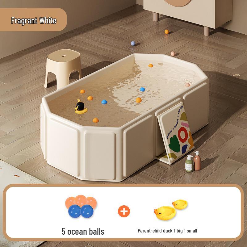 Leadread Skládací dětská vanička pro 0-5 let, Velká, Sedět & Ležet, Integrovaný design
