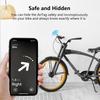 Bicycle Bell for Apple AirTag Bike Mount Bicycle Bell Waterproof Anti-Theft for Air Tag GPS Tracker Under Bike Bell Holder