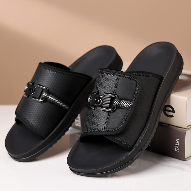 Fashion All-match Summer Men's Slippers Quick Dry Beach Shoes Fashion Men Mueller Shoes Outdoor Mesh Sandals Leisure Walk Male Half Drag