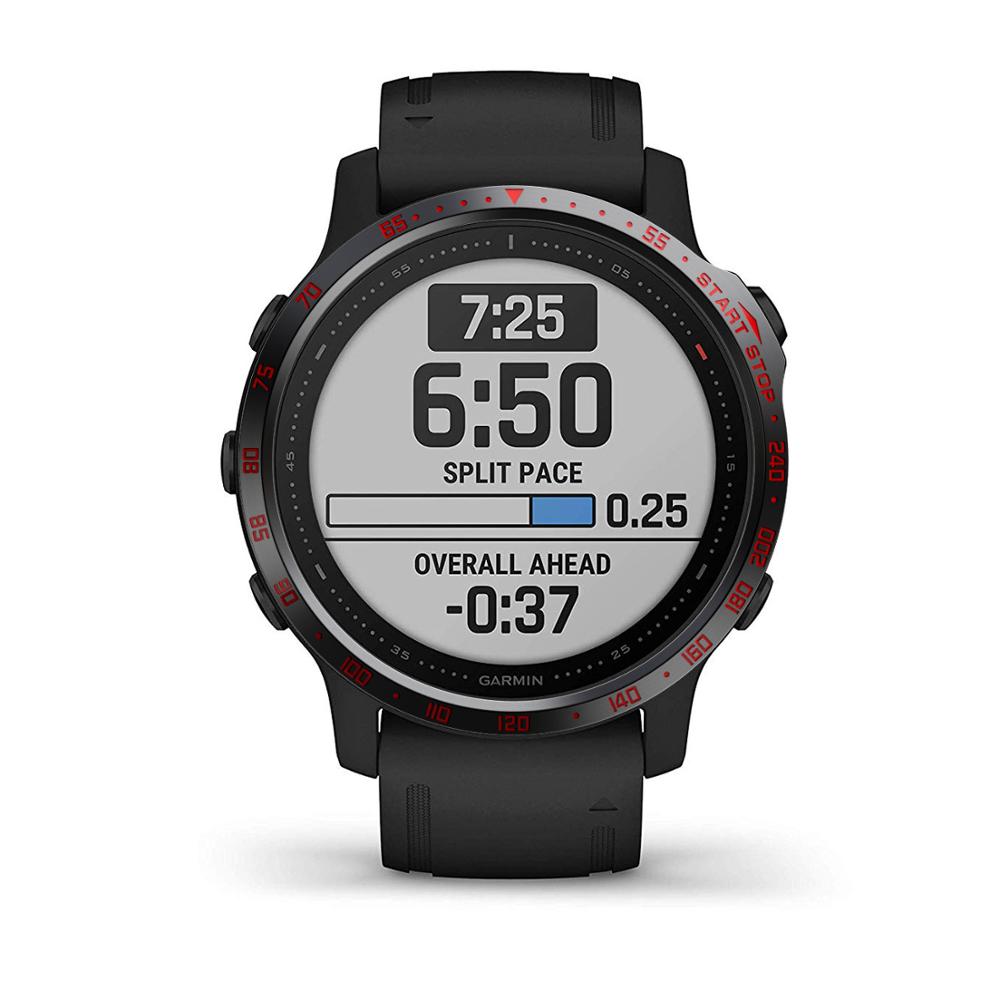 

Для годинника Garmin Fenix 6S/6S Pro/6S sapphire Металевий безель Кільце Нержавіюча сталь Скульптурні одиниці часу Клейка Покриття проти подряпин For Fenix 6SSapphire