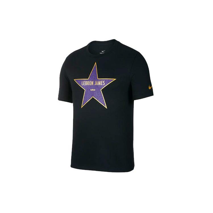Nike T Shirts Men's Crew Neck Moderate Straight Fit CJ6243-010