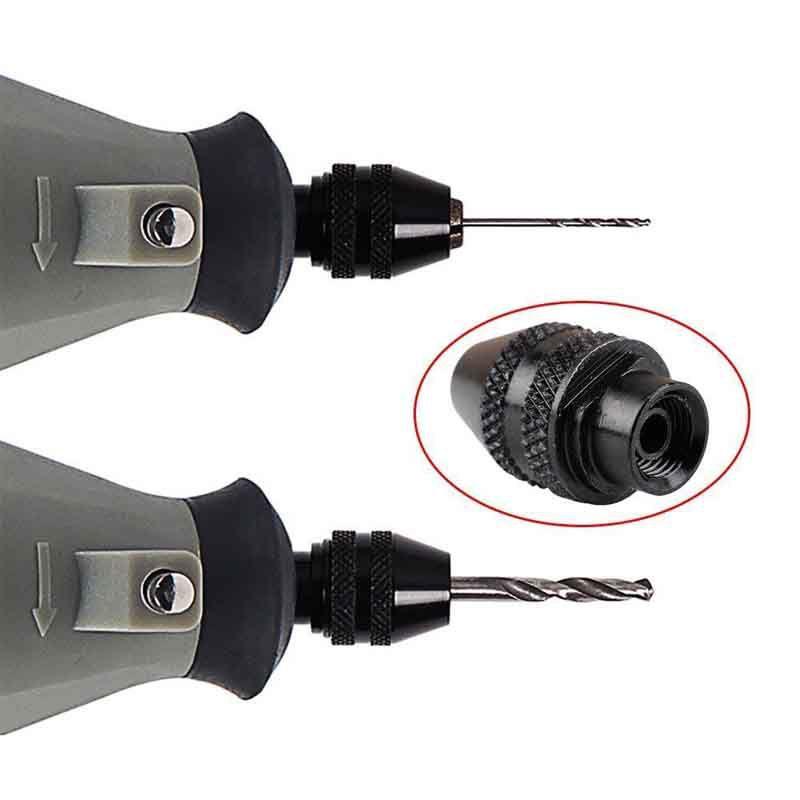 Universal Dremel 4486 Multipro Keyless Chuck Replacement Tool Black With Durable Metal